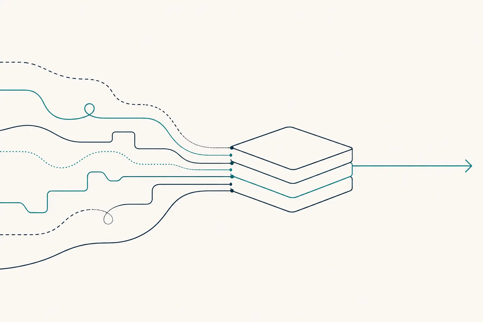 Different delivery paths converging into shared platform foundations and a clear forward direction.